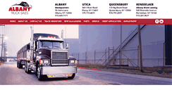 Desktop Screenshot of albanytrucksonline.com